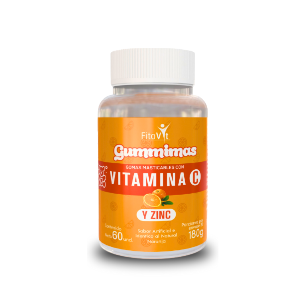 VITAMINA C Y ZINC GOMITAS X60UND FITOVIT