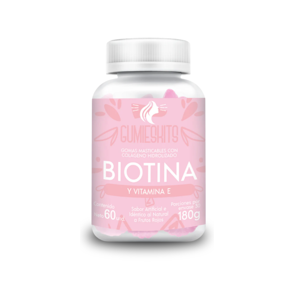 Gomitas Biotina + Vitamina E x 60 unid